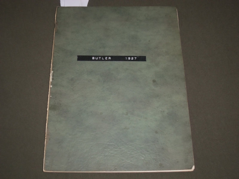 1927 THE NUGGET BUTLER HIGH SCHOOL YEARBOOK - BUTLER NEW JERSEY - YB 1355