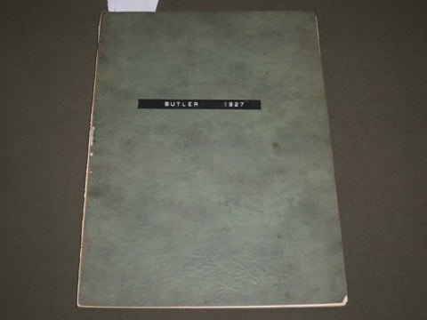 1927 THE NUGGET BUTLER HIGH SCHOOL YEARBOOK - BUTLER NEW JERSEY - YB 1355