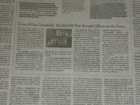 2021 APRIL 20 NEW YORK TIMES - CHAUVIN TRIAL GOES TO JURY - WALTER MONDALE DIED