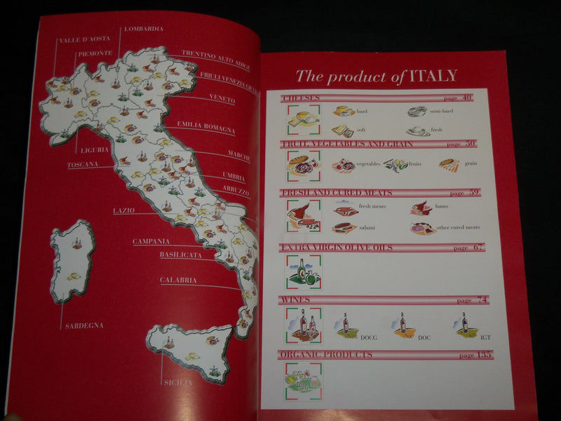 1999 A GUIDE TO ITALIAN REGIONAL SPECIALITIES SOFTCOVER BOOK - KD 7023