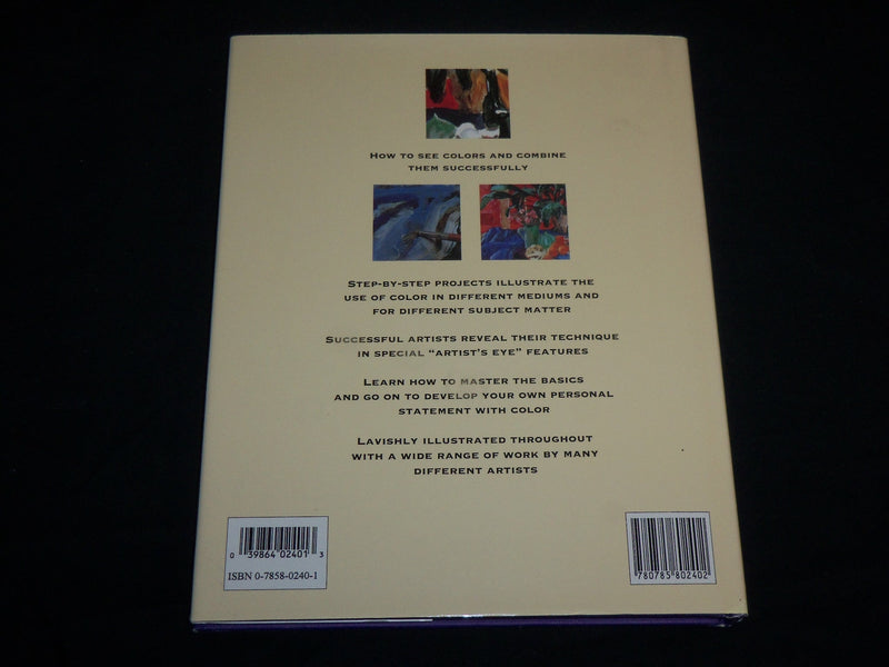 1995 DRAWING AND PAINTING IN COLOR HARDCOVER BOOK BY GALTON & MARTIN - I 2004