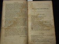 1844 ENGLISH GRAMMAR ON THE PRODUCTIVE SYSTEM BOOK BY ROSWELL SMITH - K 2592