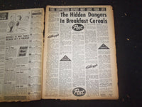 1966 SEPTEMBER 12 MIDNIGHT NEWSPAPER - CEREALS DEADLY POISON - NP 7368