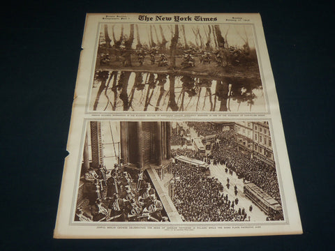 1915 JANUARY 17 NEW YORK TIMES ROTO PICTURE SECTION - FRENCH SOLDIERS - NT 8946