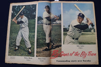 1953 APR 12 SUNDAY NEWS PICTURE - DANNY KAYE - MANTLE-IRVIN-SNIDER - E 22773
