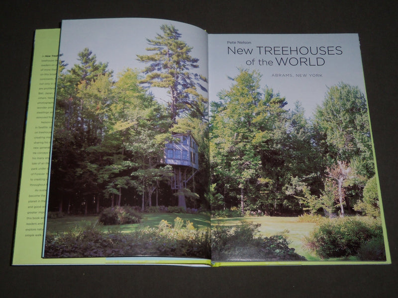 2009 NEW TREEHOUSES OF THE WORLD BOOK BY PETE NELSON - FIRST EDITION - D 117