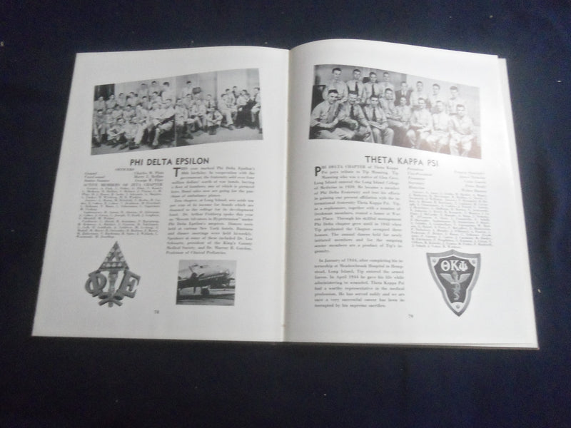 1944 LICHONIAN LONG ISLAND COLLEGE OF MEDICINE YEARBOOK - NEW YORK - YB 2853