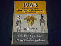 1964 REGISTER OF GRADUATES & FORMER CADETS OF U.S. MILITARY ACADEMY - KD 2953