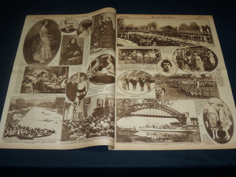 1920 JULY 18 NEW YORK TIMES PICTURE SECTION - OLYMPIC TRIALS - PHOTOS - NT 8764