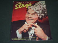 1938 OCTOBER THE STAGE MAGAZINE - VICTOR MOORE - GREAT PHOTOS & ADS - ST 75