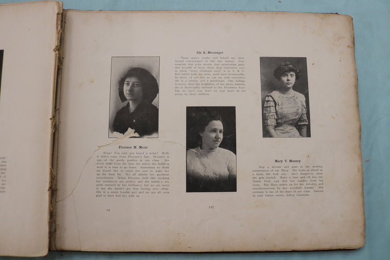 1912 THE RECHAUFFE EASTON HIGH SCHOOL YEARBOOK - EASTON, PENNSYLVANIA - YB 3544