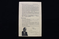 1950'S CAESAR'S MONTICELLO MENU - VICTOR BORGE SIGNED COVER - K 2863