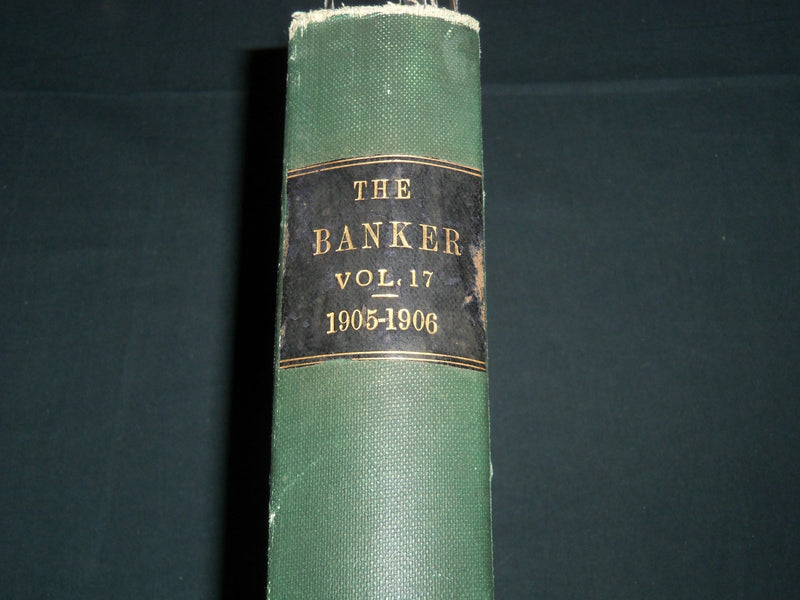1905-1906 THE BANKER MAGAZINE OF PENNSYLVANIA BI-MONTHLY BOUND VOLUME - KD 5552
