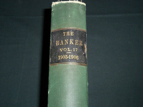 1905-1906 THE BANKER MAGAZINE OF PENNSYLVANIA BI-MONTHLY BOUND VOLUME - KD 5552