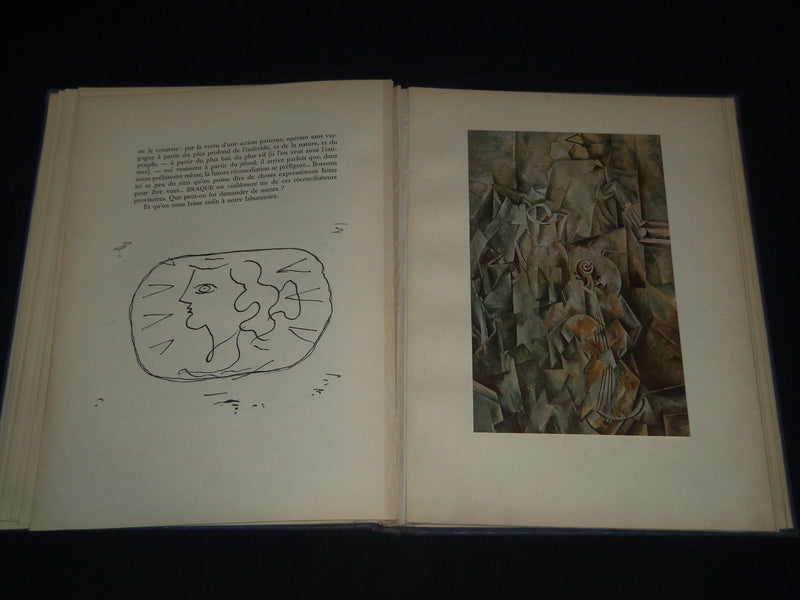1946 BRAQUE LE RECONCILATEUR VOLUME BY FRANCIS PONGE - GREAT PRINTS - Z 98