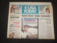 1997 FEBRUARY 21-23 USA TODAY NEWSPAPER - FUND-RAISER SEEKS IMMUNITY - NP 7852