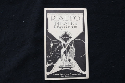 1928 MARCH 17 RIALTO THEATRE PROGRAM - GARY COOPER - K 1848