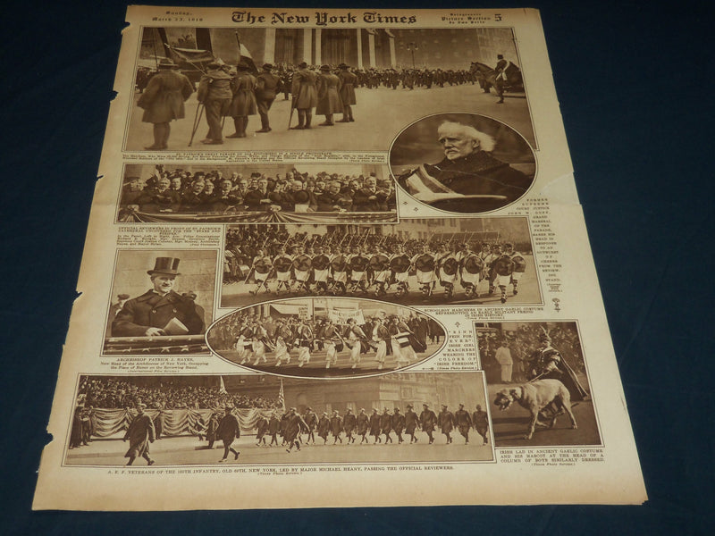 1919 MARCH 23 NEW YORK TIMES PICTURE SECTION - ORMER LOCKLEAR - NT 8841