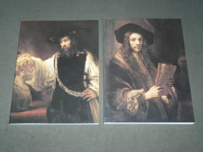 1995 REMBRANDT / NOT REMBRANDT BOXED SET OF 2 SOFTCOVER BOOKS - I 1554