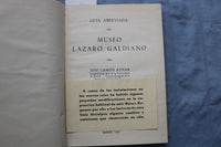 1954 GUIA DEL MUSCO LAZARO GALDIANO BY JOSE CAMON AZNAR- HARDCOVER BOOK - K 3199