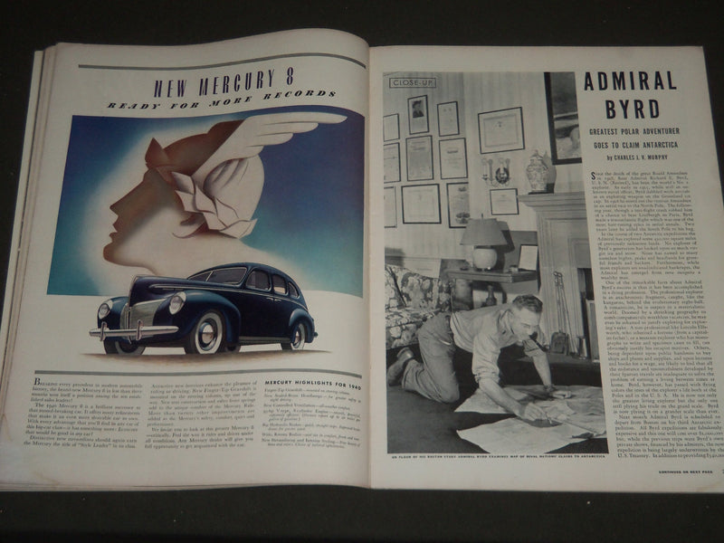 1939 OCTOBER 30 LIFE MAGAZINE - VELOZ AND YOLANDA COVER - L 154