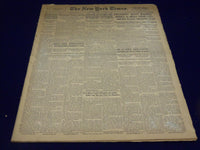 1936 OCT 20 NEW YORK TIMES - PRESIDENT QUITS MADRID REBELS 16 MILES - NT 2135