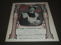 1902 AUGUST 16 THE SATURDAY EVENING POST MAGAZINE - HARRISON FISHER - SP 1055