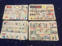 1940's-1950 THE GUMPS COLOR COMIC STRIPS - LOT OF 108 - NP 5200