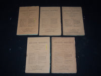 1874 THE ATLANTIC MONTHLY MAGAZINE-LOT OF 10 ISSUES-STORIES & ARTICLES-WR 1387