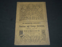 1890 HANDBOOK OF AMERICAN & FOREIGN PERIODICALS LITERATURE CATALOGUE - J 5215