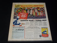 1950 MARCH LADIES HOME JOURNAL MAGAZINE - GERALDINE DENT FRONT COVER - E 4496