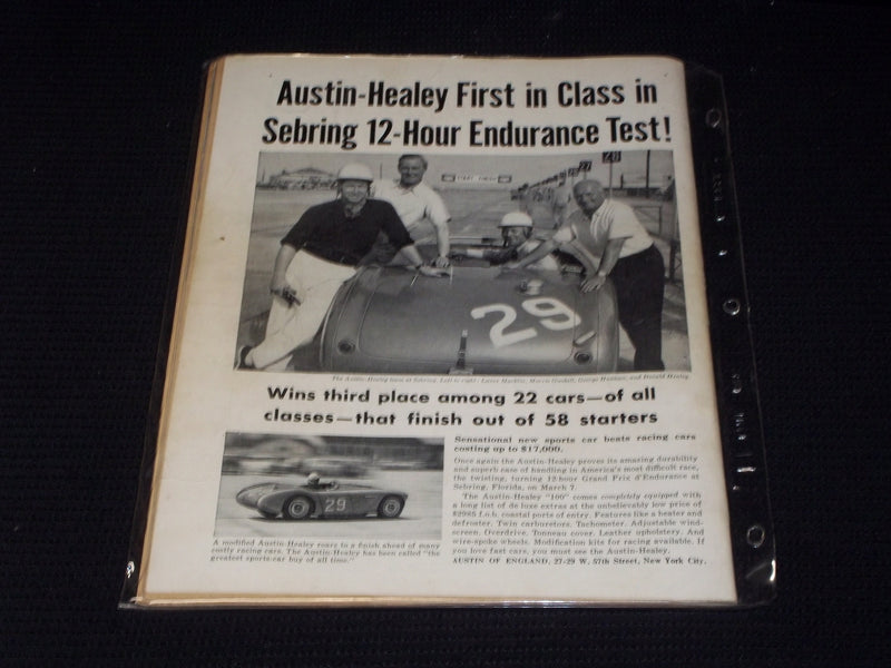 1954 JUNE SPEED AGE MAGAZINE - NICE RACING FRONT COVER - E 1980