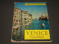 1961 VENICE BY LAZZARO DONATI & GIULIO GUAZZONI HARDCOVER BOOK - KD 4082