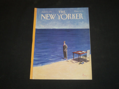 1991 JUNE 24 THE NEW YORKER MAGAZINE - ILLUSTRATED COVER - NY 1489