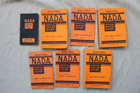 1958-1973 N.A.D.A. OFFICIAL USED CAR GUIDE - CENTRAL EDITION - LOT OF 54- O 3725