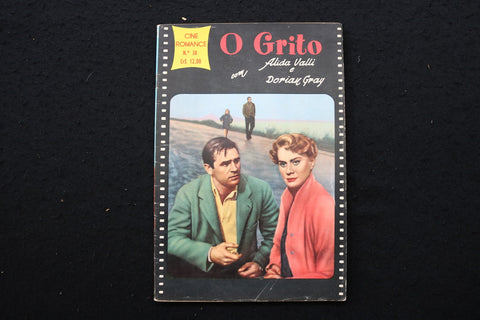 1957 CINE ROMANCE MAGAZINE - STEVE COCHRAN & ALIDA VALLI COVER - E 25065