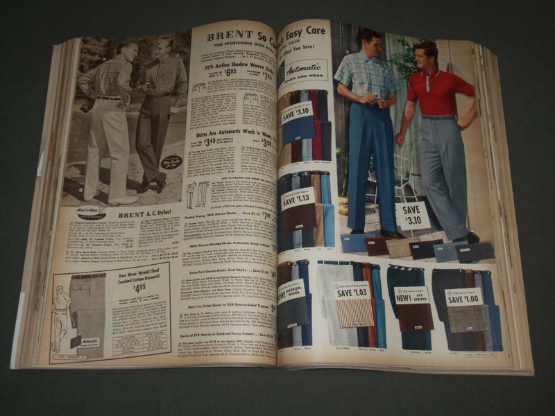 1959 SPRING/SUMMER MONTGOMERY WARD CATALOGUE - GREAT FASHION - R 1236
