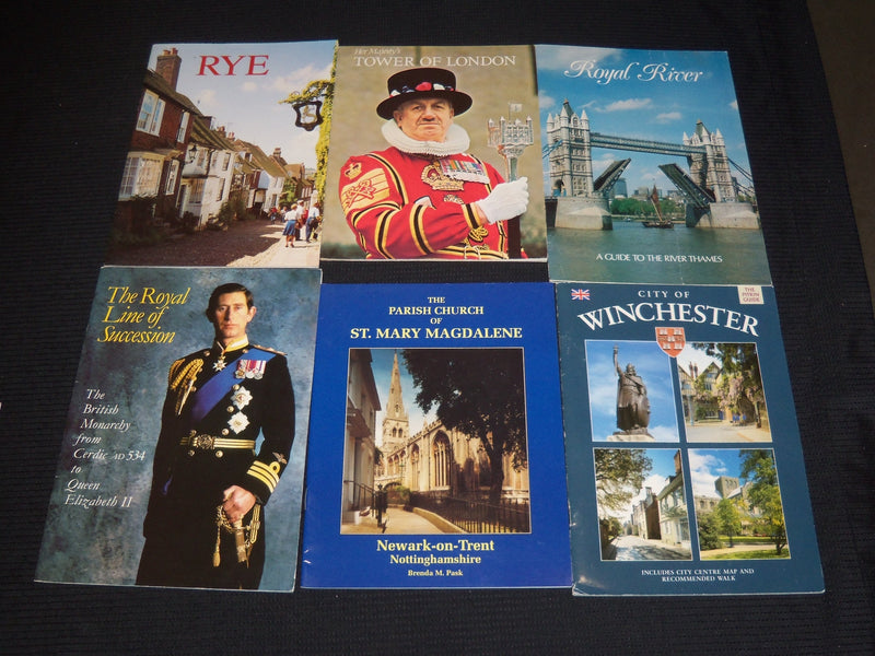 1980'S-2000'S BRITISH TOURIST GUIDES MAGAZINE LOT OF 22 ISSUES - O 1798B