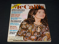 1975 JULY MCCALL'S MAGAZINE - JACQUELINE ONASSIS FRONT COVER - E 774
