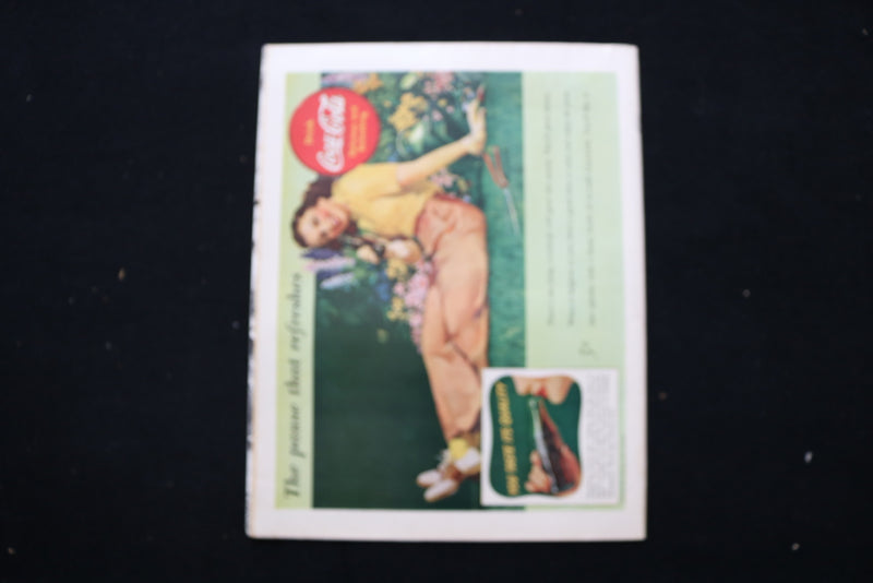 1941 JUNE 7 COLLIER'S MAGAZINE - A MAN AND CIGARETTE GIRL COVER - E 11033