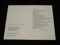 1992 WANTED POEMS SOFTCOVER BOOK BY EVA TOTH - LAURA SCHIFF & PETER JAY - J 6979