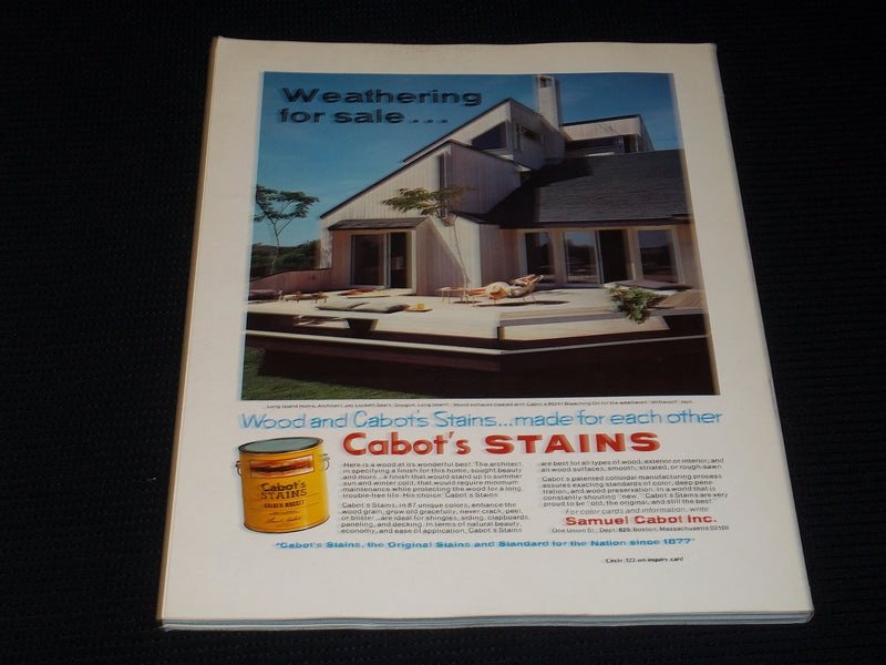 1979 JUNE ARCHITECTURAL RECORD MAGAZINE - HARVARD'S KENNEDY SCHOOL - E 4168