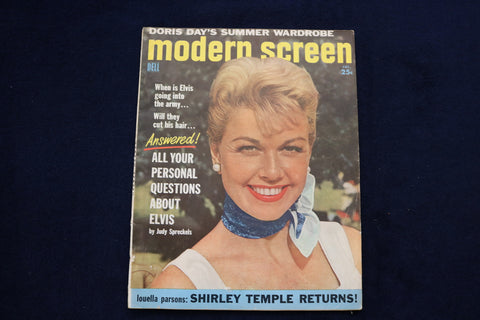 1957 JULY MODERN SCREEN MAGAZINE - DORIS DAY COVER - E 12770