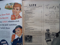 1943 OCTOBER 18 LIFE MAGAZINE - WARTIME ROMANCES - L 361