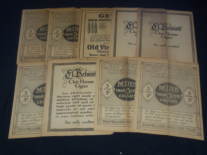 1900-1902 HOWARD ANTHENAEUM PROGRAMME LOT OF 9 - BOSTON MASSACHUSETTS - J 9247
