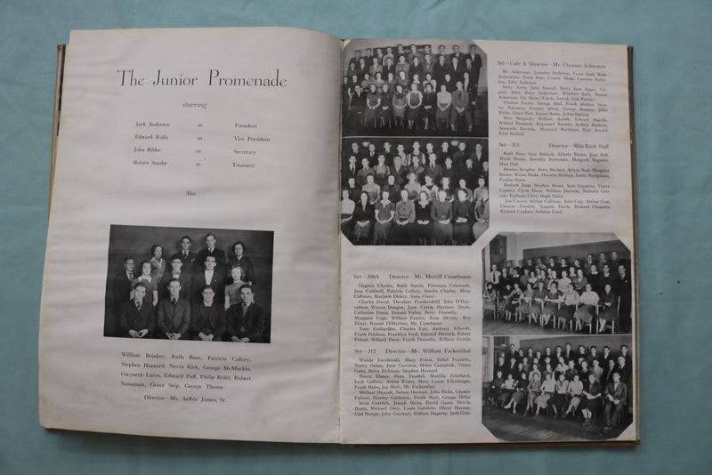 1937 THE RECHAUFFE EASTON HIGH SCHOOL YEARBOOK - EASTON, PENNSYLVANIA - YB 3555
