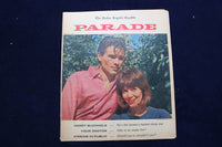 1962 JUNE 24 PARADE MAGAZINE - HORST BUCHHOLZ & WIFE COVER - E 22382