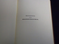 1973 PROCEEDINGS OF THE MASSACHUSETTS HISTORICAL SOCIETY 1972 VOLUME - KD 4502R