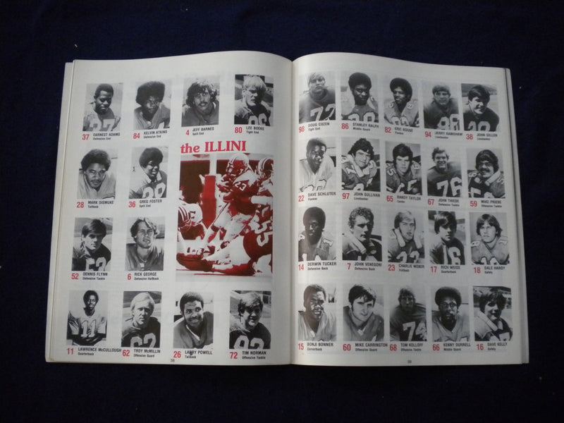 1978 NOV 11 FOOTBALL PROGRAM - OHIO STATE UNIV VS ILLINOIS STATE UNIV - SP 3624V