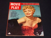 1951 JANUARY MOVIE PLAY MAGAZINE - SHELLEY WINTERS FRONT COVER - E 14230